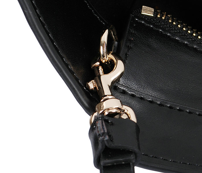 2014 Valentino Garavani Rockstud Double Handle Bag VG2501 black